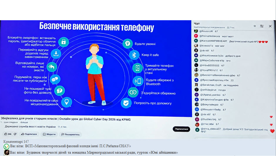 Безпека в мережі – пріоритет