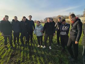 Навчаємося в полі: обстеження посівів озимої пшениці